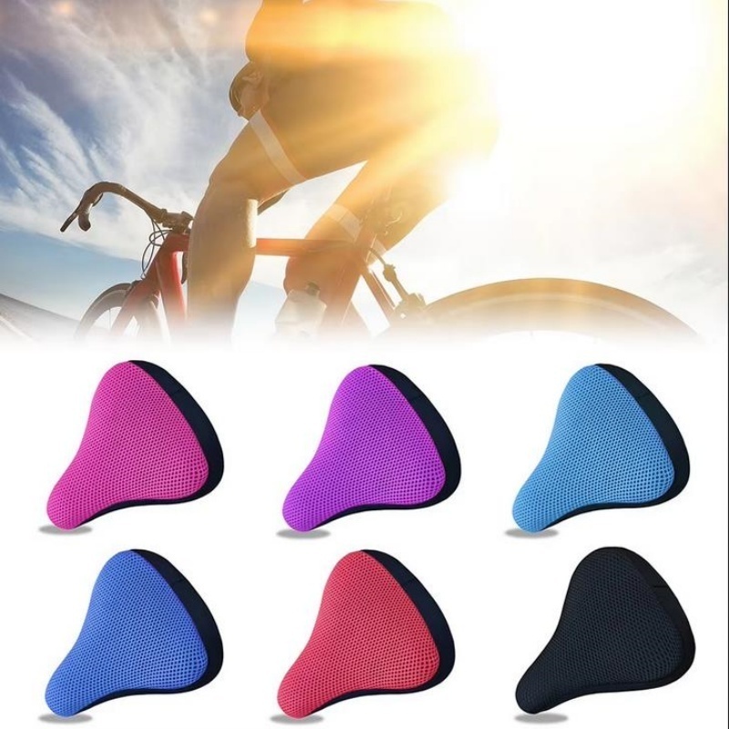 1PC 3D Soft Silicone Bike Seat - Commuting By Bike บทวิจารณ์และราคา