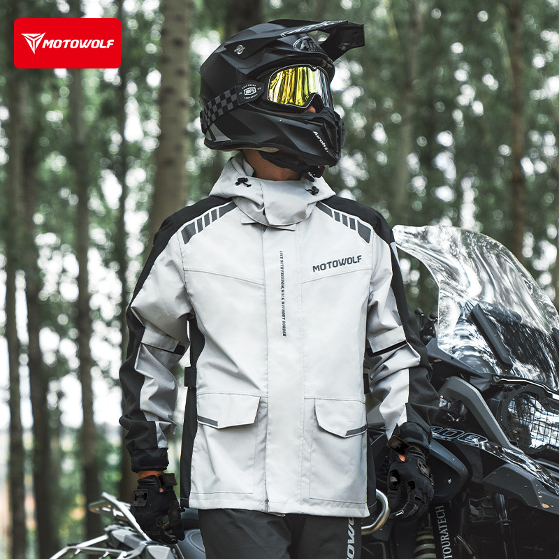 Motowolf Reflective Motorcycle - Cycling Commute Rain บทวิจารณ์และราคา