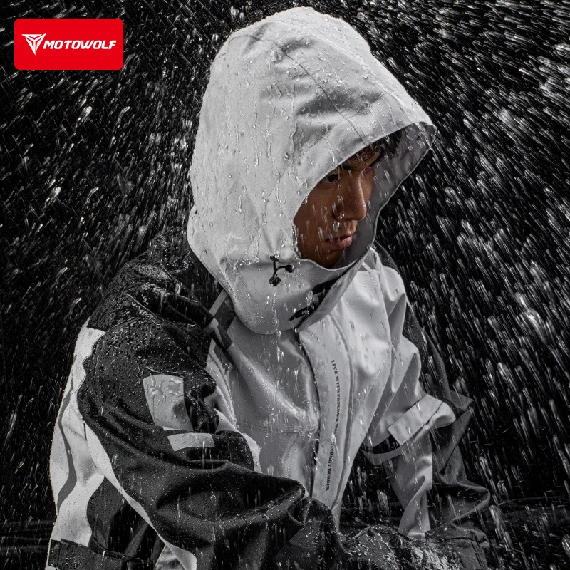 Motowolf Reflective Motorcycle - Cycling Commute Rain บทวิจารณ์และราคา